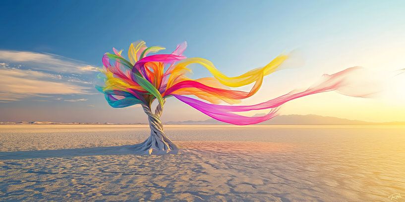 Symphonie chromatique - Arbre vibrant par byRenzo