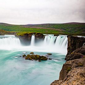 Godafoss Waterval IJsland van Luuk Holtrop