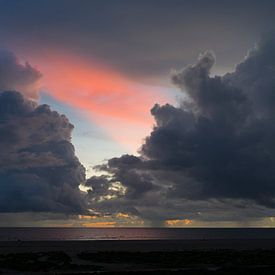 Wolkenfront auf Fanø von Julian König