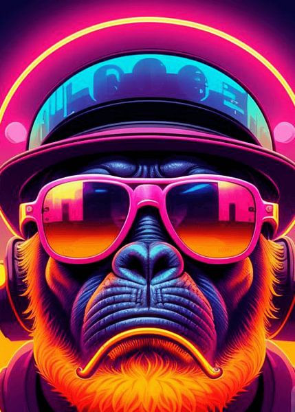 Dj monkey von Donie Dis
