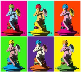 Pop Art Cupido sur Sasha Butter-van Grootveld