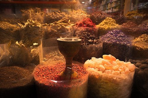 Le marché des épices à Dubaï