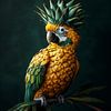 Ananas Papegaai 1 van Studio Ypie