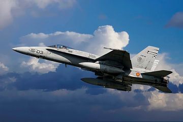 F/A-18 Hornet by Gert Hilbink