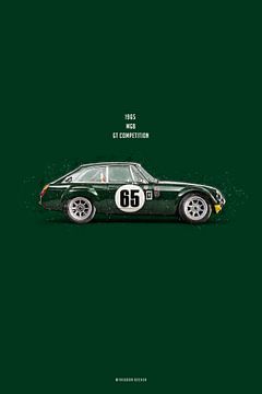Auto's in Kleuren, MGB GT van Theodor Decker