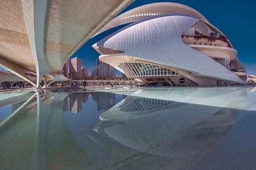 Das Theater von Valencia, Spanien im Stadtteil Artes y Sciences
