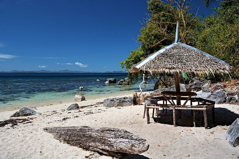 Évasion sur le sable blanc de Palawan par Frank Photos