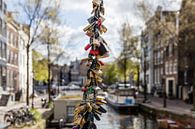 Staalmeesters Brücke Liebesschlösser Amsterdam von Dennisart Fotografie Miniaturansicht