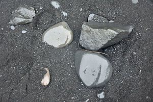 Zwarte strand bij Dyrholaey, IJsland