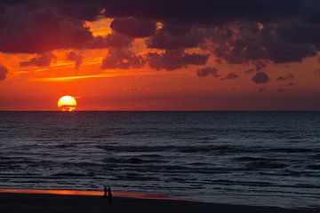 Sunset at Nes van Jan Hagen