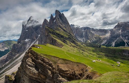 Morgens auf der Seceda