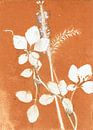 Orange Botanical Leaves by Lies Praet thumbnail