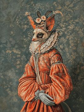 Dierportret Yobentonia Gascarien van Nico Brons