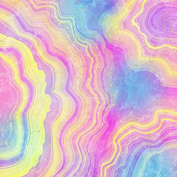 Neon Agate Texture 08 by Aloke Design