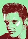 Elvis Presley schilderij van Jos Hoppenbrouwers thumbnail