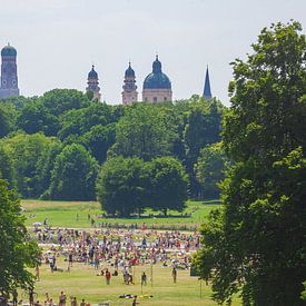 Engelse tuin München van Torsten Krüger