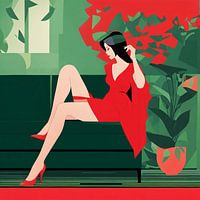 Eleganz im Rot