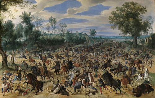 Een aanval op een Caravan, Sebastiaen Vrancx