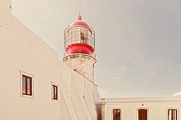 Vuurtoren Portugal Vila do Bispo van Marly De Kok