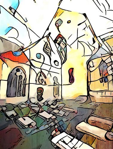 Kandinsky meets Münster, motif 7