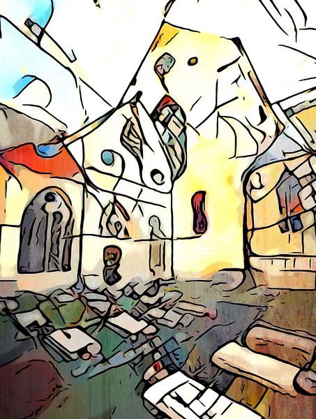 Kandinsky trifft Münster, Motiv 7 von zam art