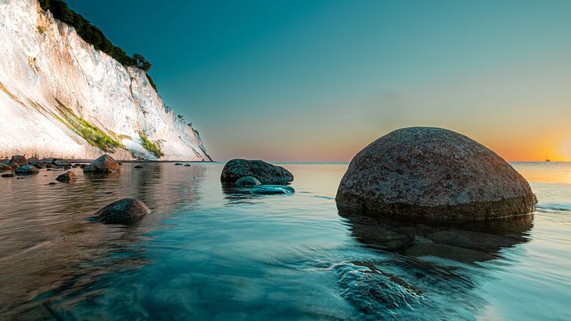 Møns Klint krijtrotsen Denemarken van Shorty's adventure