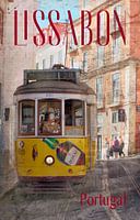 Tram in Lisbon