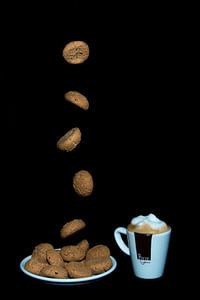 Amaretti mit Kaffee