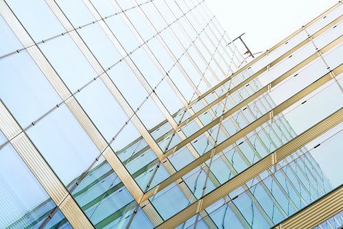 Façade en verre d'un immeuble de bureaux à Berlin