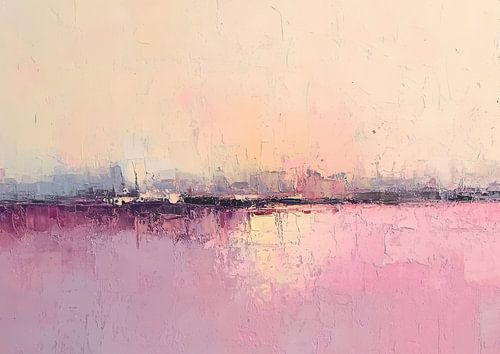 Sunset and Reflection Abstract