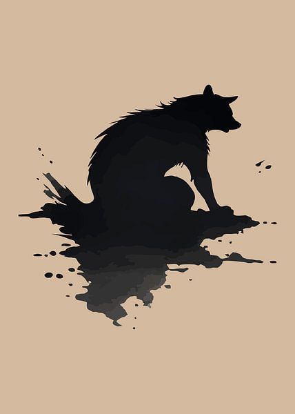 Hasbinira Inosuke Dämonenjägerin Silhouette von Muhammad Yunus