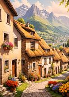 Zeer vredig en rustig dorp