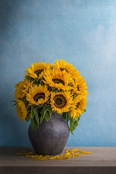 Stilleben mit Sonnenblumen