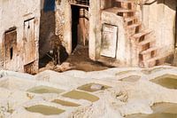 Tannerie au Maroc