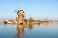 Winter in den Niederlanden mit Windmühlen von iPics Photography Miniaturansicht