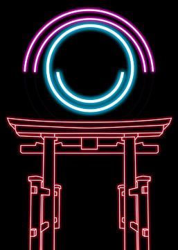 Torii gate japanese by San Creative