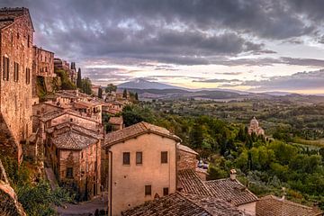 Montepulciano in der Toskana in Italien von Voss Fine Art Fotografie