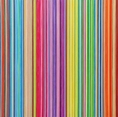 Malerei streifen abstrakt