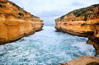 Rotsformatie Australië nabij de great ocean road van Ivonne Wierink thumbnail