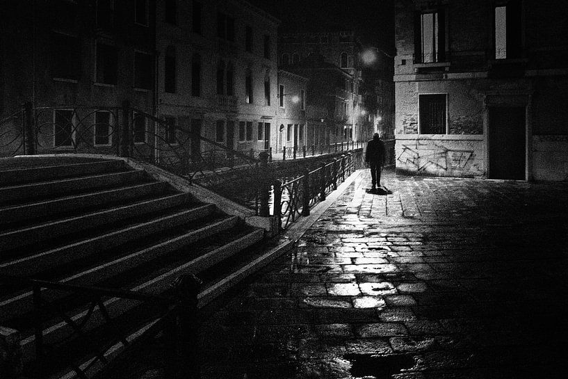 Nacht in Venetië van Frank Andree