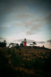 Lighthouse on Vlieland by Oscar van Crimpen