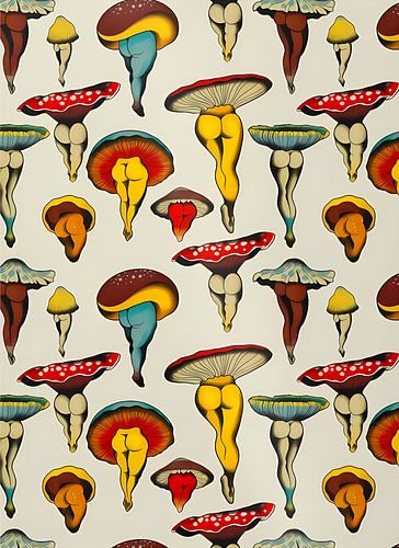sexy mushroom Poster