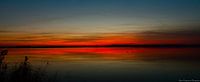 Sunset.