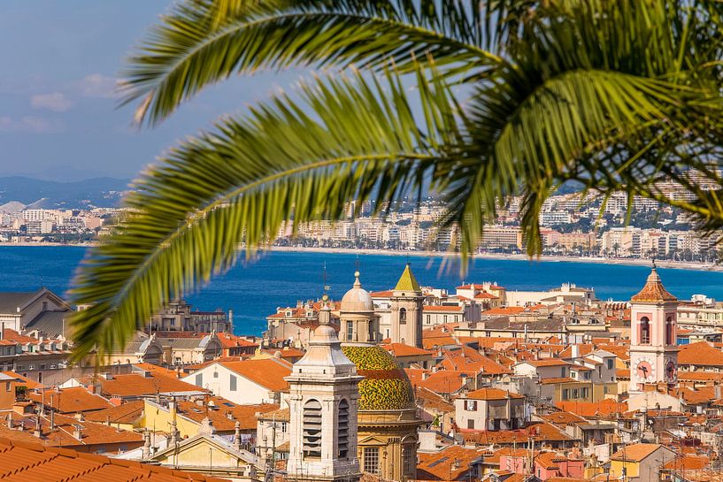 Vieille ville de Nice sur la Côte d'Azur par Werner Dieterich