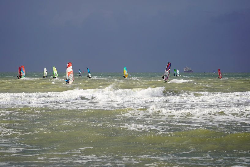 Windsurfers van Irina Landman