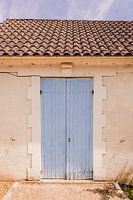 Französische Tür in der Dordogne