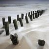 Wellenbrecher in der Nordsee von Antwan Janssen
