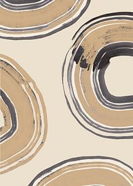 Abstract Circles by Pictufy Studio