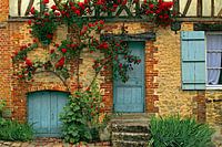 Facade in Gerberoy.
