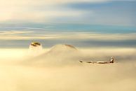 Roeien door wolken van Jan Brons thumbnail